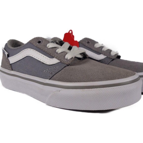 vans chapman stripe grey
